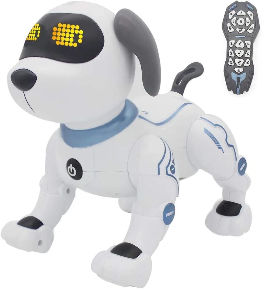 Perro robot inteligente con control