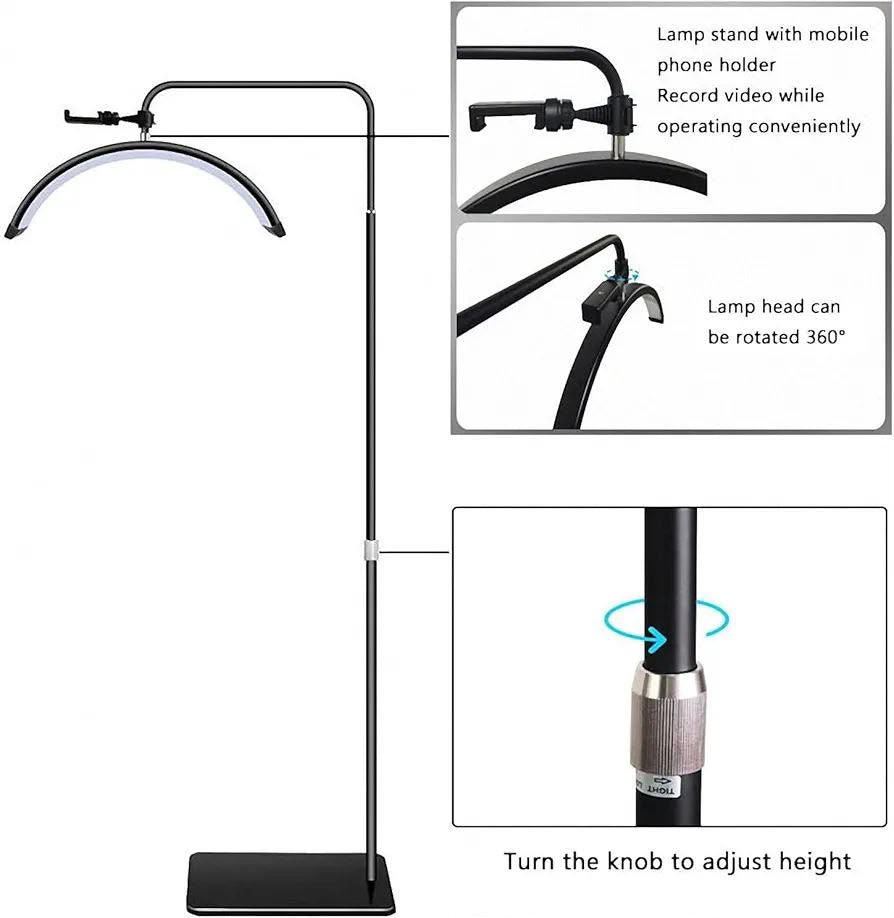 Lámpara para pestañas led 36w