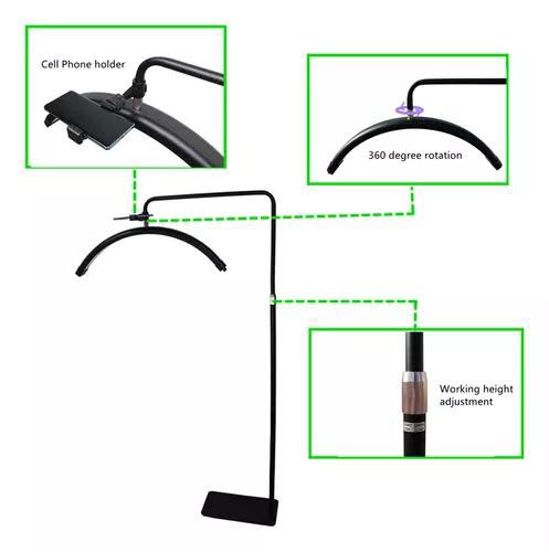 Lámpara para pestañas led 36w