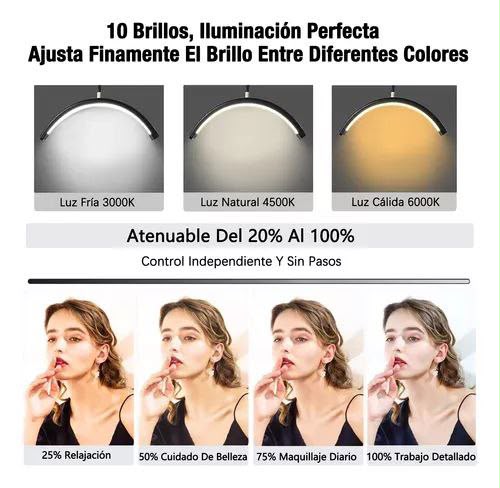 Lámpara para pestañas led 36w