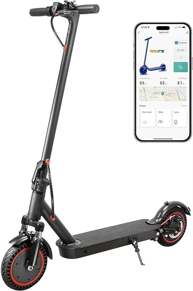 Scooter eléctrico con conexión a Bluetooth