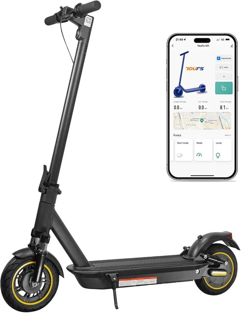 Scooter eléctrico con conexión a Bluetooth