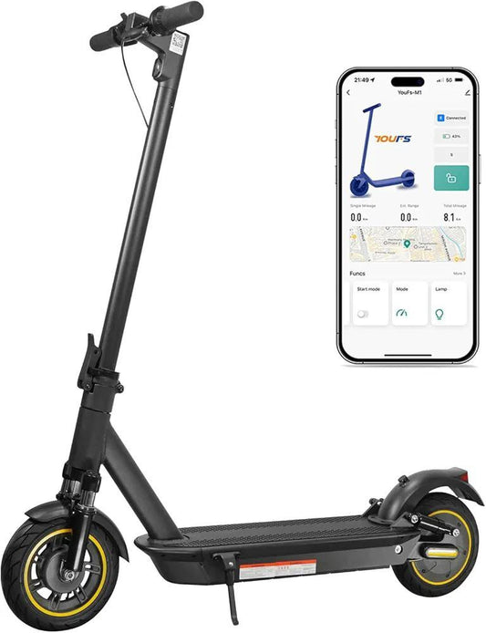 Scooter eléctrico con conexión a Bluetooth