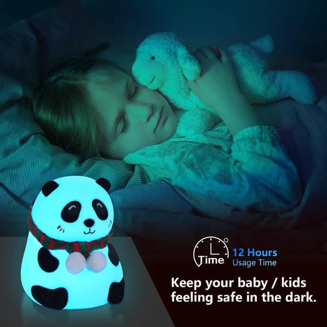 Lámpara led panda con sensor