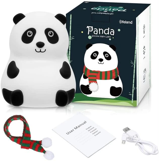 Lámpara led panda con sensor