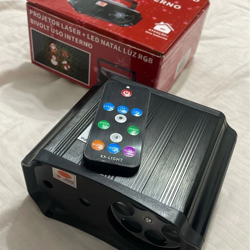 Proyector navideño