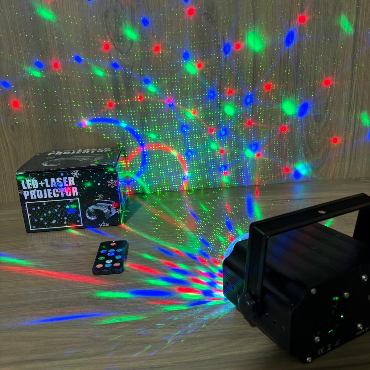 Proyector navideño