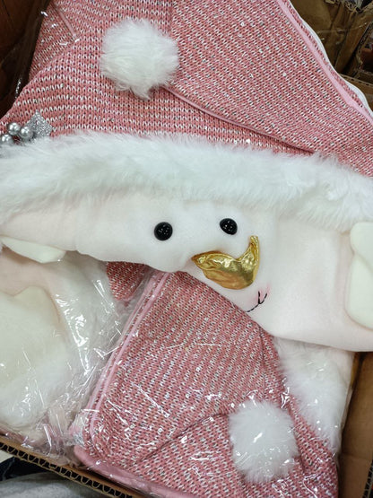 Forro navideño para cojin