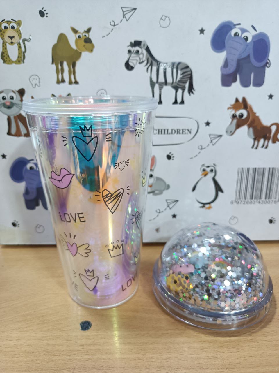 Vaso tomatodo con luces