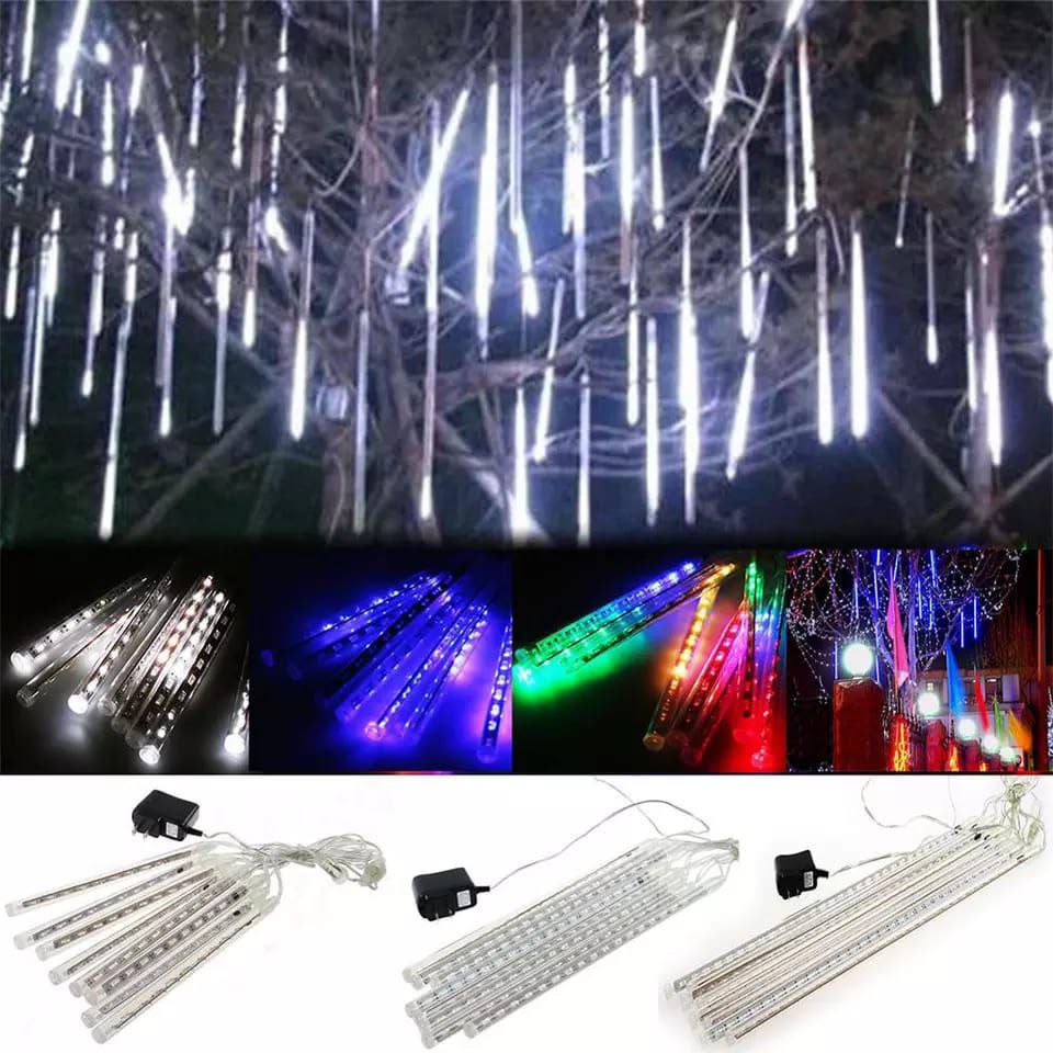 Luces led efecto lluvia
