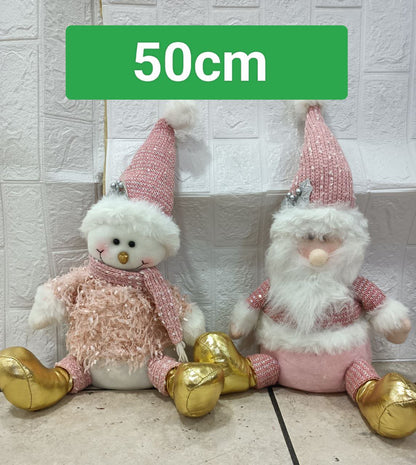 Muñeco navideño sentado