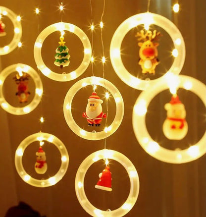 Guirnalda de aro navideño