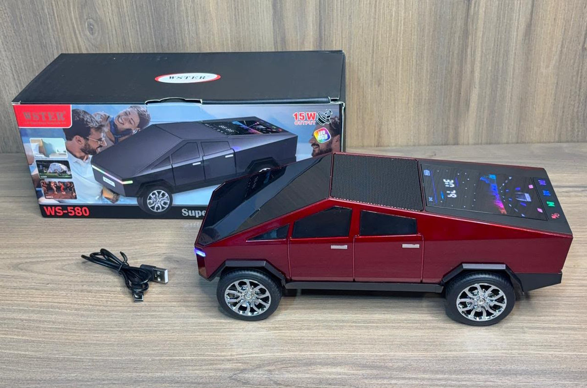 Parlante carro con pantalla led