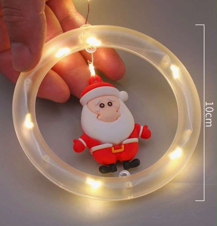 Guirnalda de aro navideño