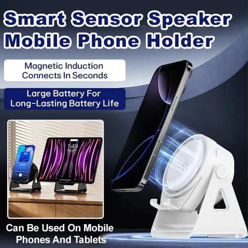 Altavoz inalámbrico con soporte para celular