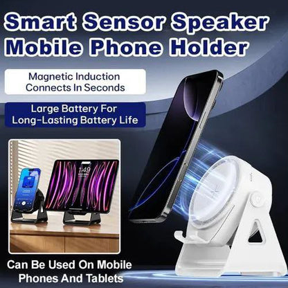 Altavoz inalámbrico con soporte para celular