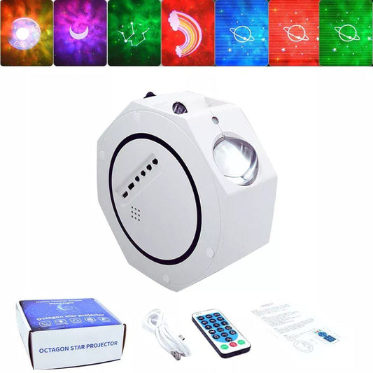 Lampara led proyector galaxia