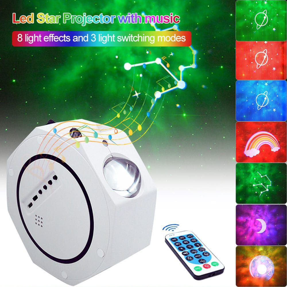 Lampara led proyector galaxia