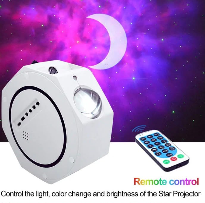Lampara led proyector galaxia