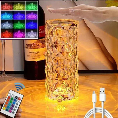 Lámpara de cristal con bluetooth