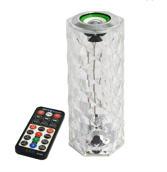 Lámpara de cristal con bluetooth