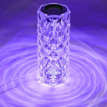 Lámpara de cristal con bluetooth