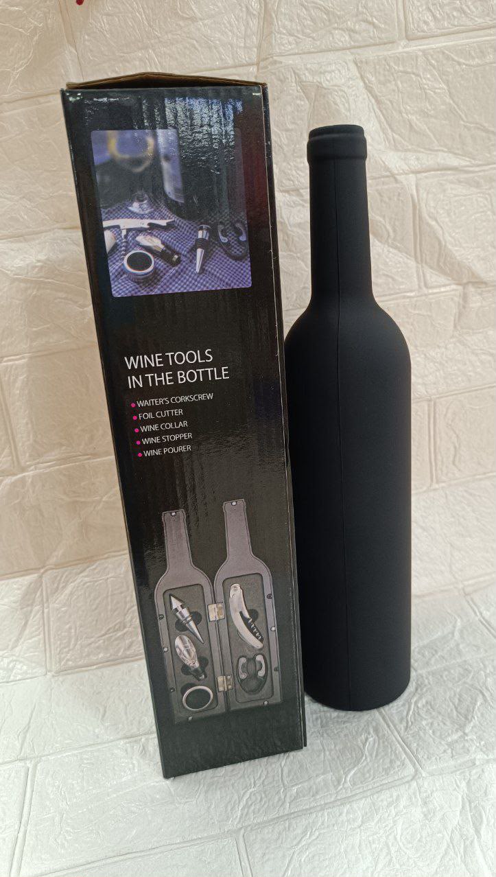 Estuche botella sacacorcho