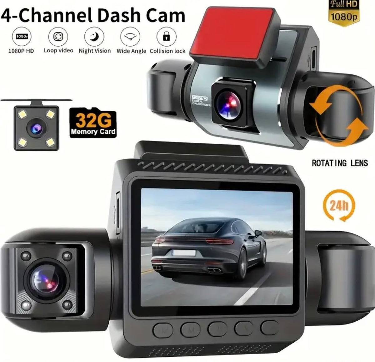 Camara 4 canales