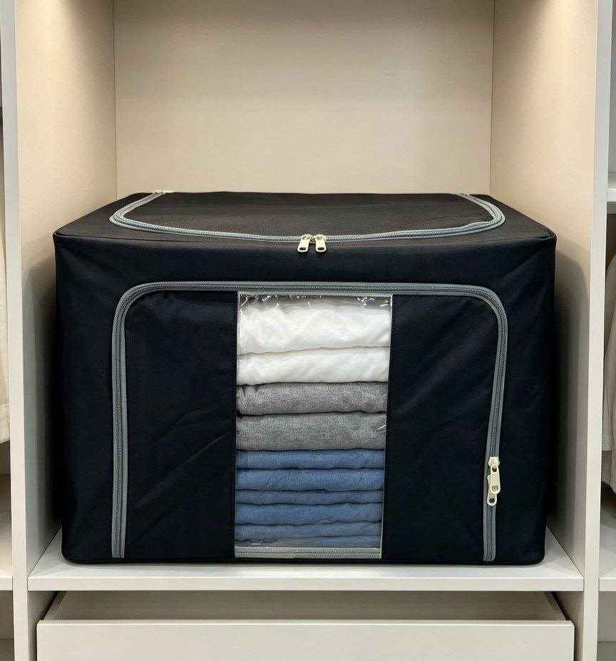 Caja almacenadora plegable