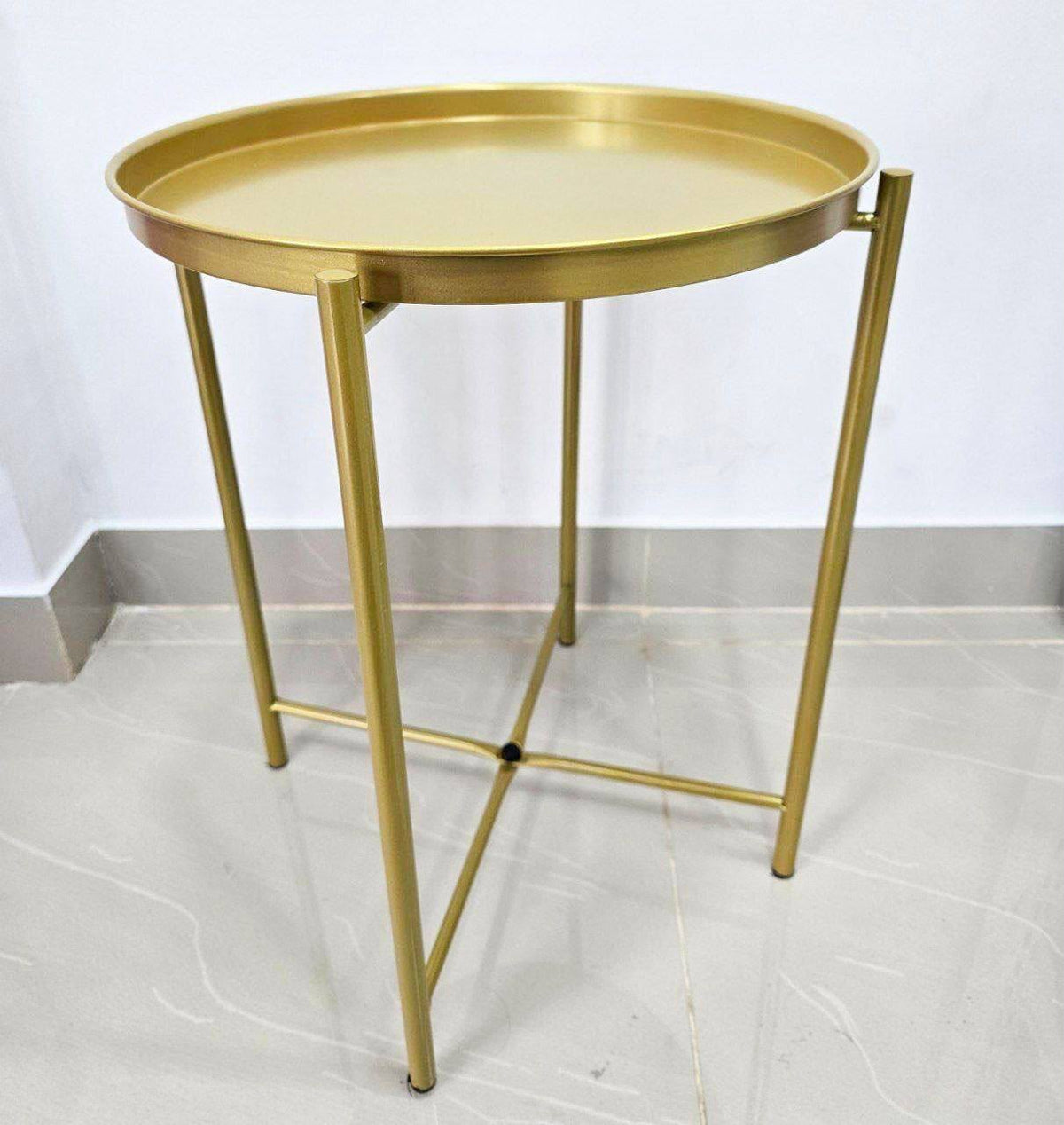 Mesa auxiliar redondo