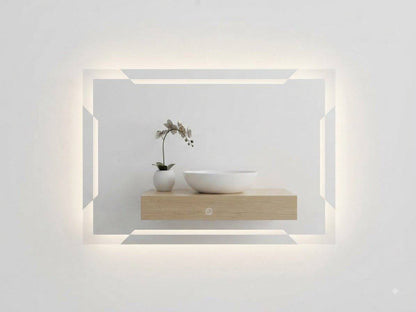 Espejo rectangular 70x50