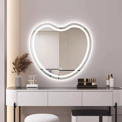 Espejo led corazon 60cm