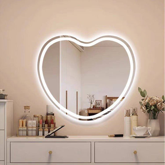 Espejo led corazon 60cm