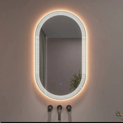 Espejo led ovalado 70x50