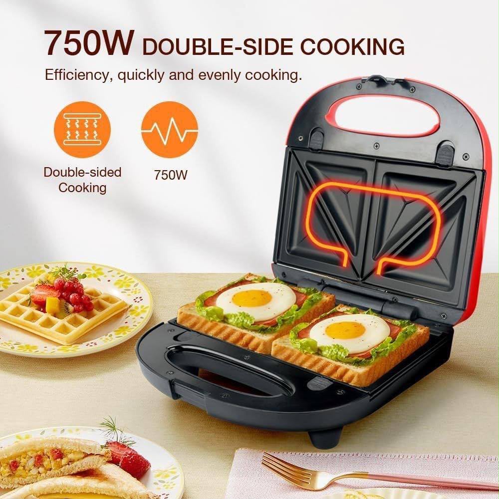 Tostadora multiple 2 placas
