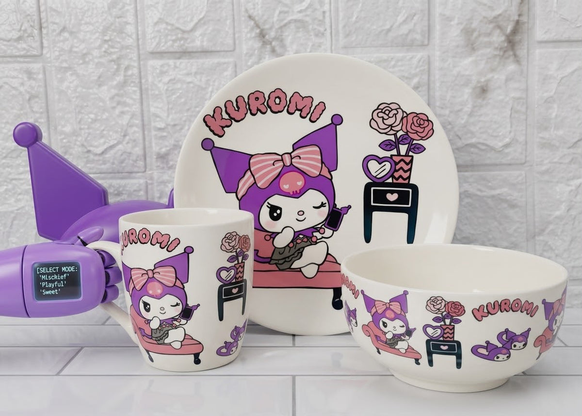 Set vajilla Kuromi