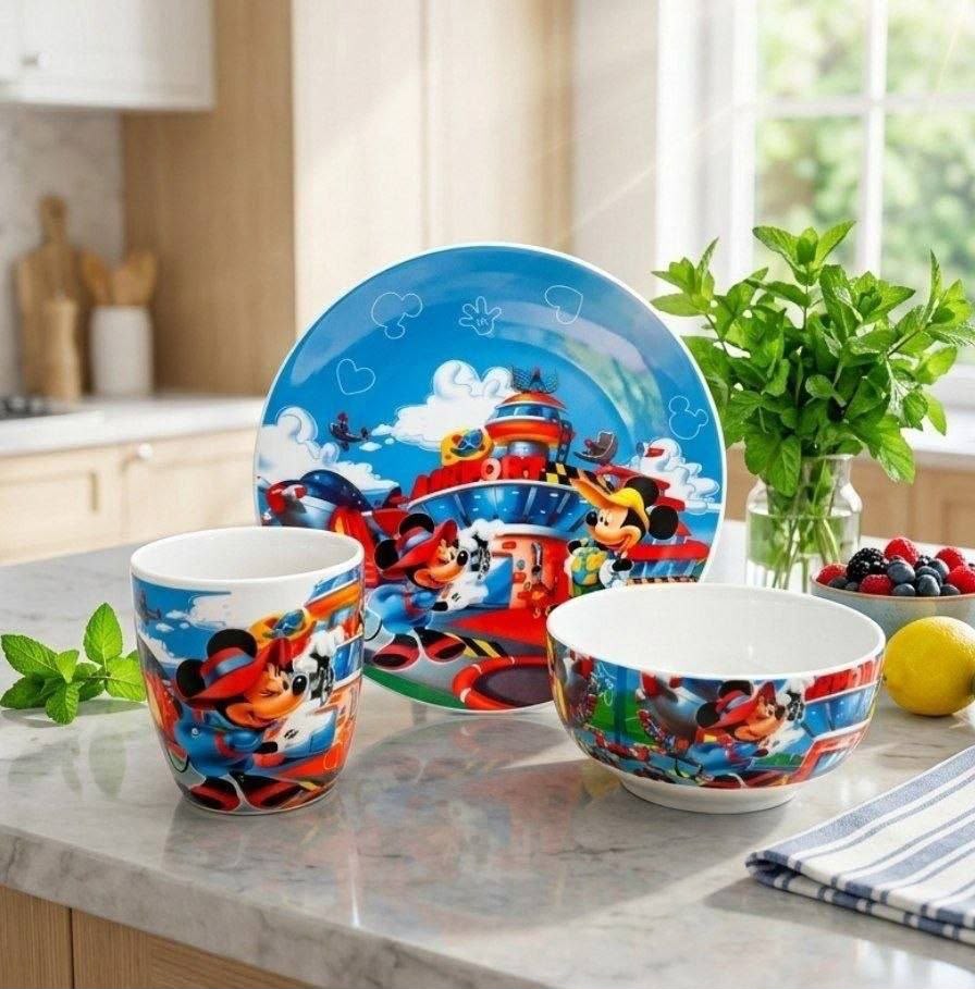 Set vajilla Mickey Mouse