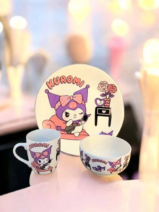 Set vajilla Kuromi
