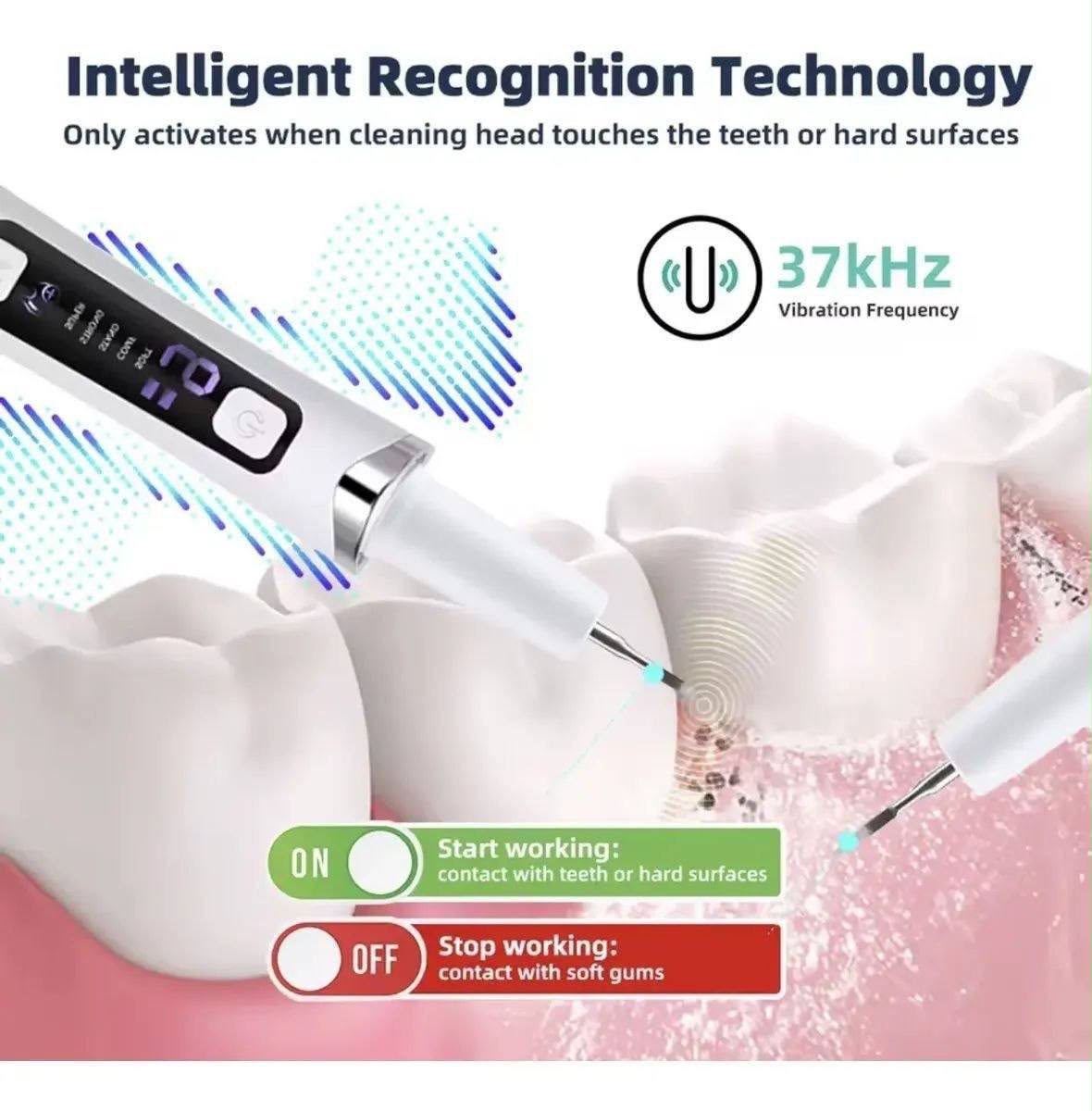 Limpiador dental ultrasónico