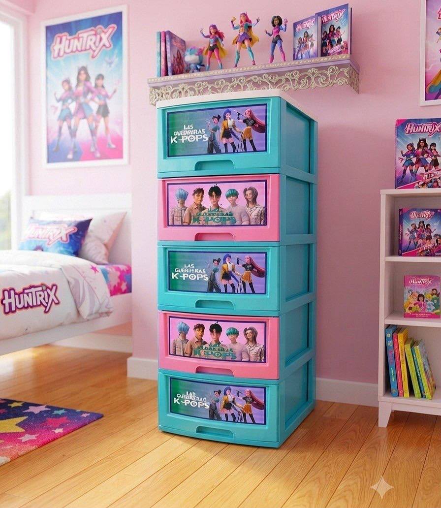 Cajonera 5 niveles niña