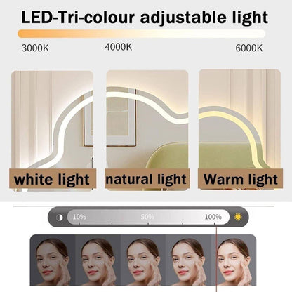 Espejo led de nube 70x50