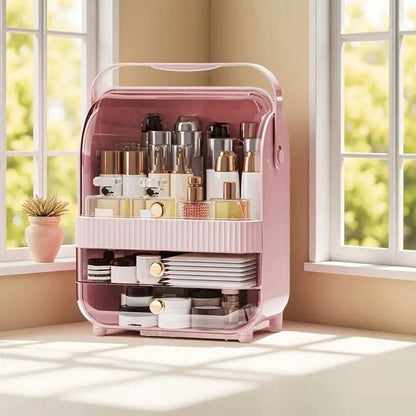 Organizador para Maquillaje Rosa