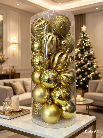 24 esferas navideñas