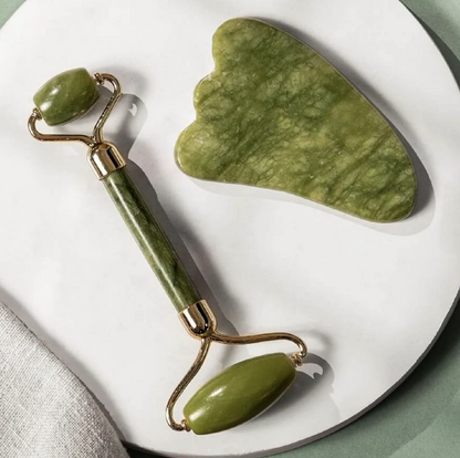 Kit De Rodillo Y Gua Sha