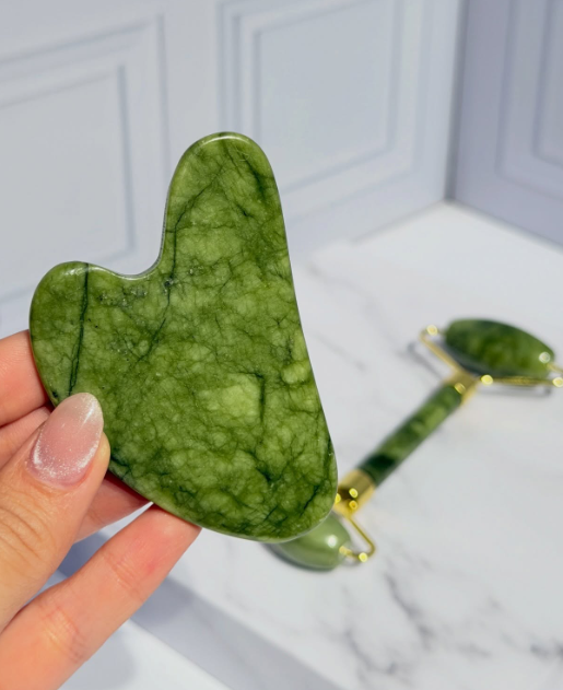 Kit De Rodillo Y Gua Sha