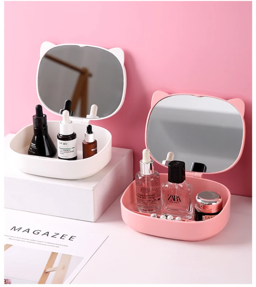 Espejo Plegable Hello Kitty