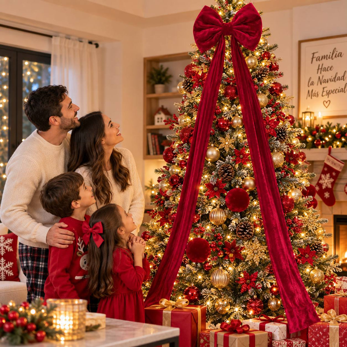 Lazo Decorativo Navideño