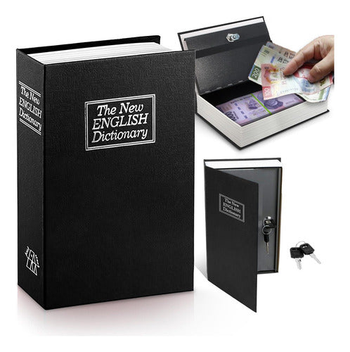 Caja Fuerte En Forma De Libro