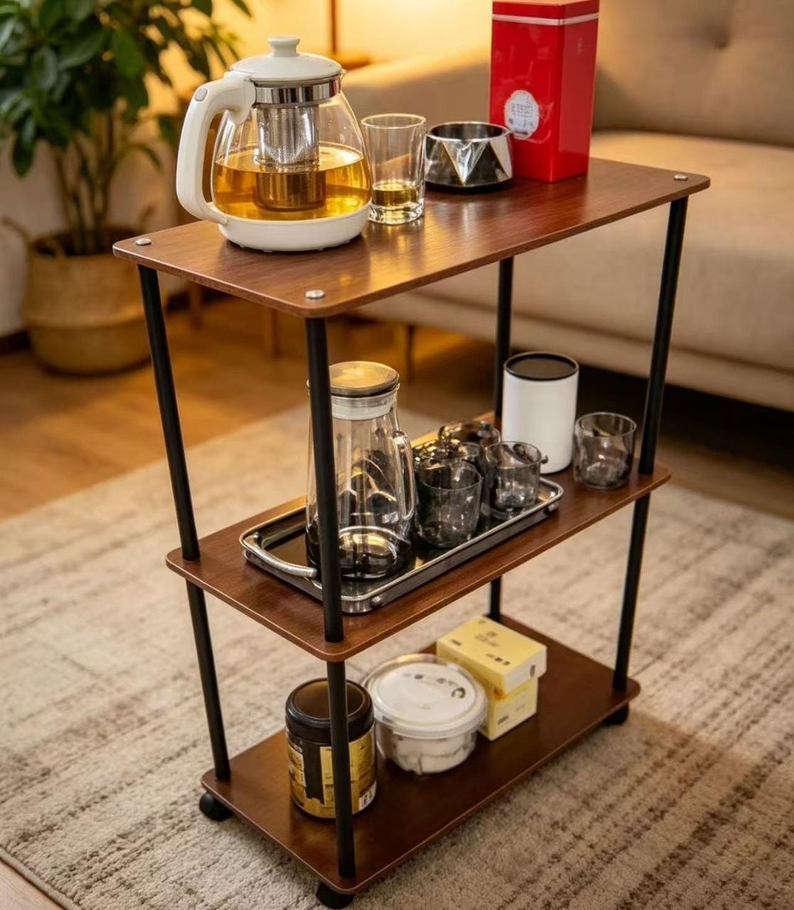 Mesa Auxiliar Con Ruedas