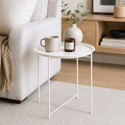 Mesa De Centro Blanca